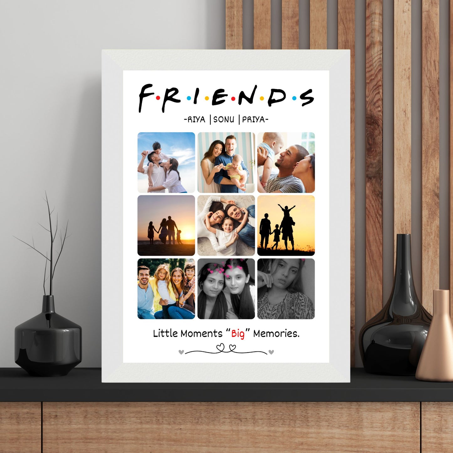 Customized FRIENDS Collage