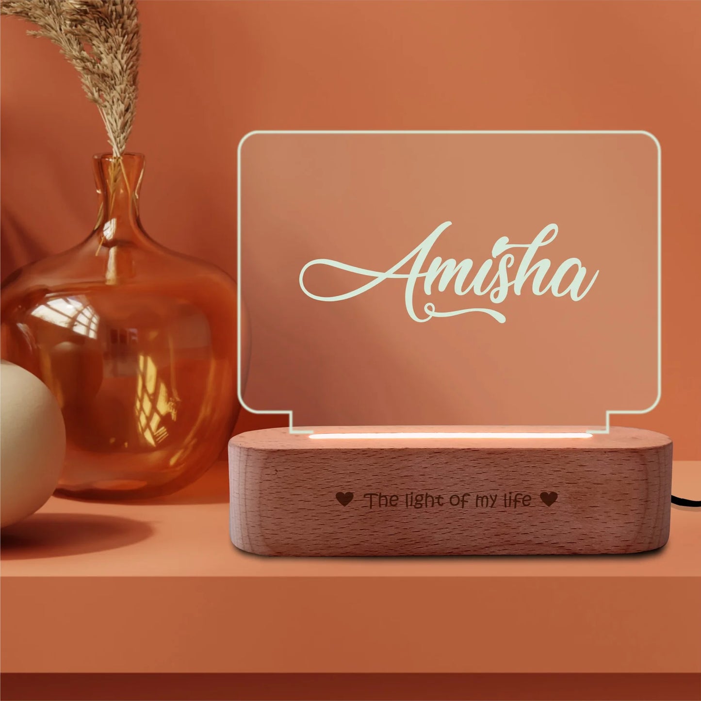 Name Photo Lamp