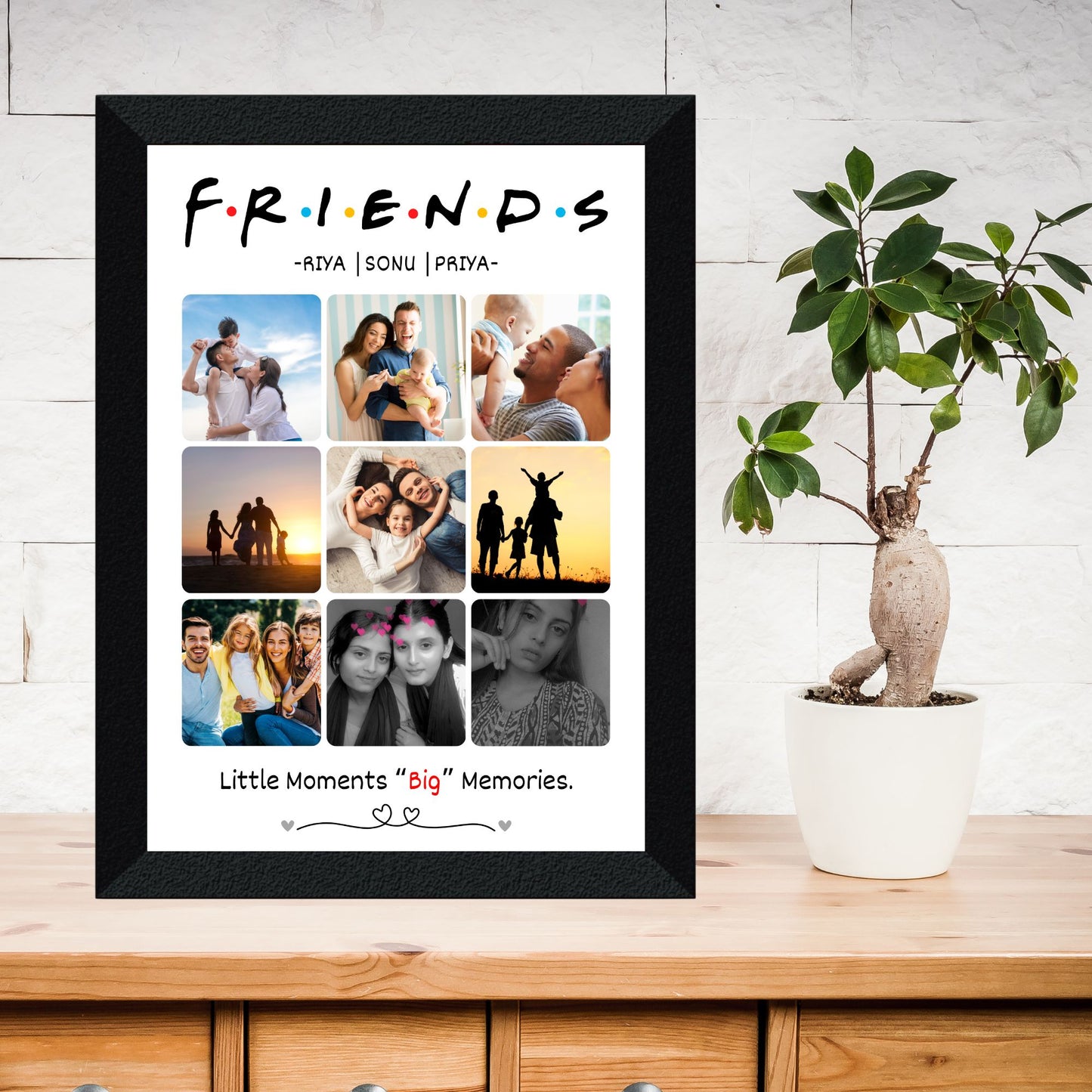 Customized FRIENDS Collage