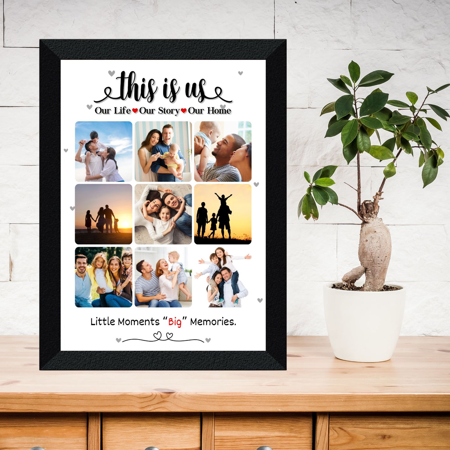 "This is Us" Collage Frame