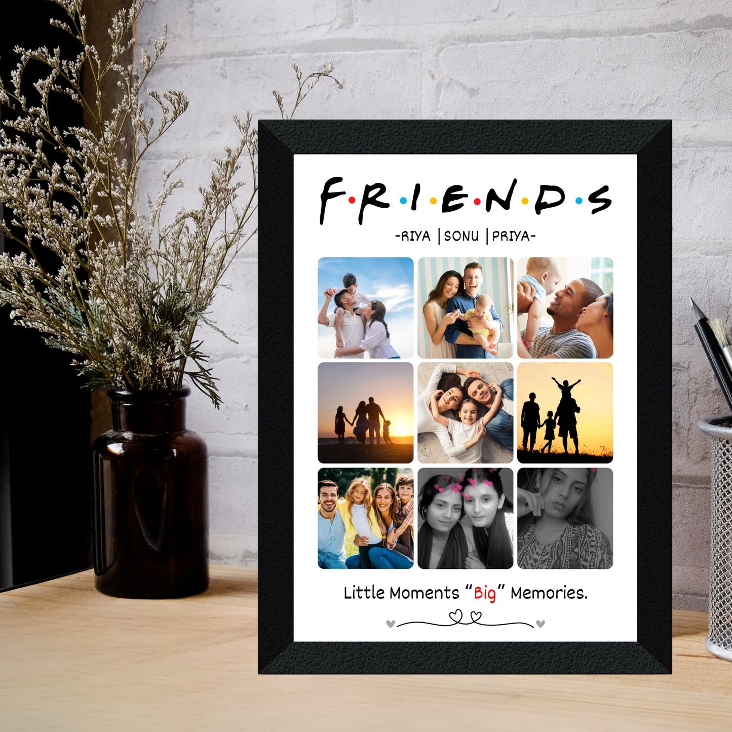 Customized FRIENDS Collage