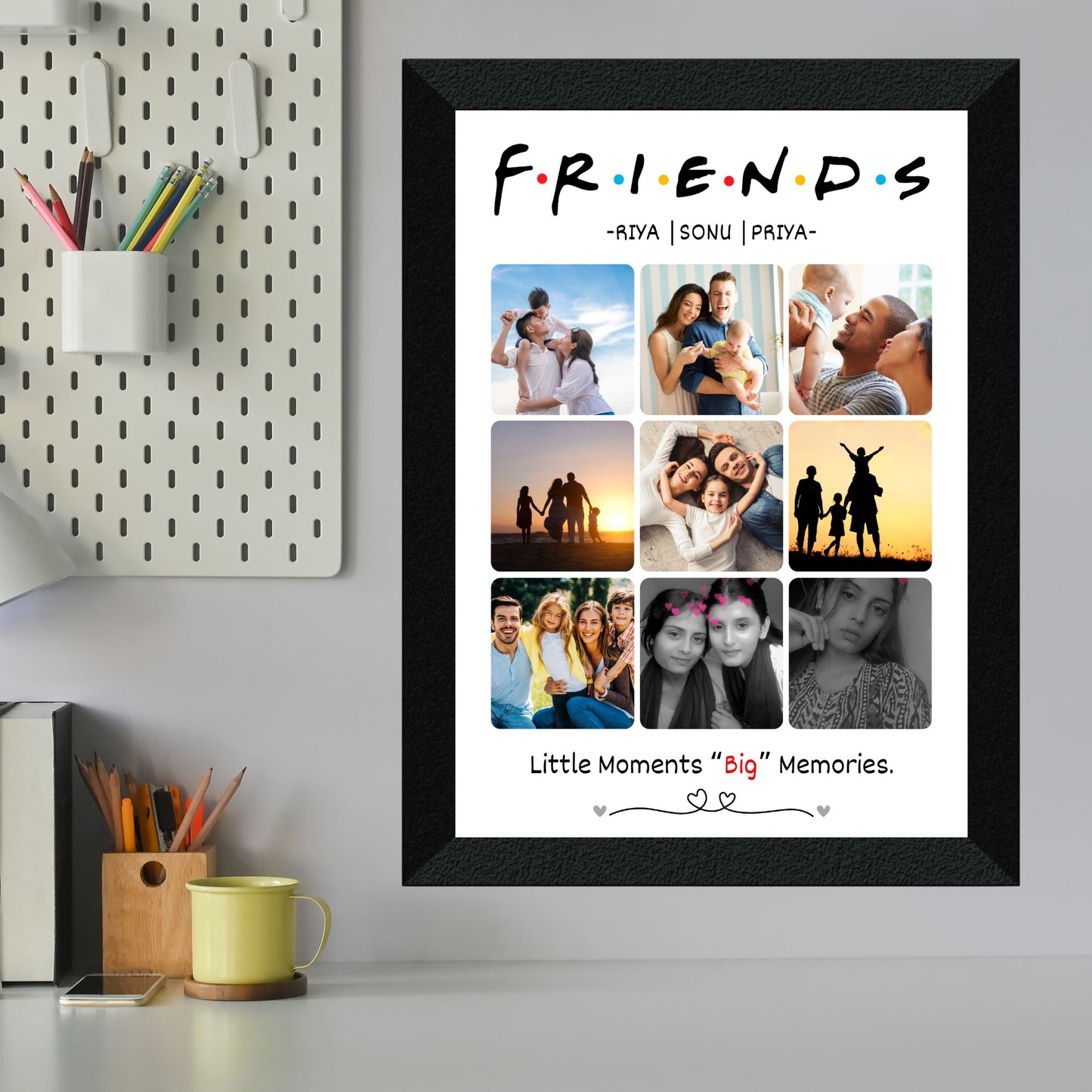 Customized FRIENDS Collage