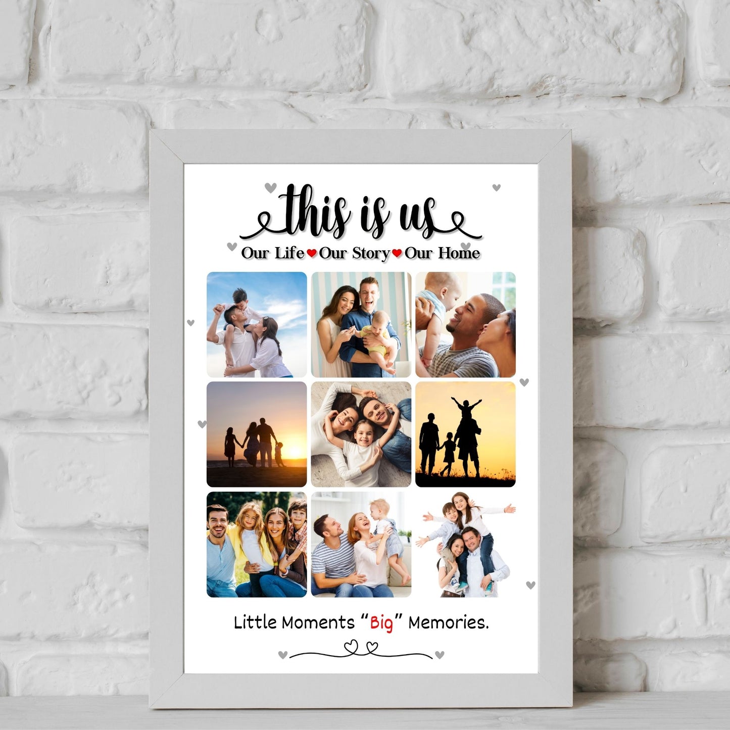 "This is Us" Collage Frame