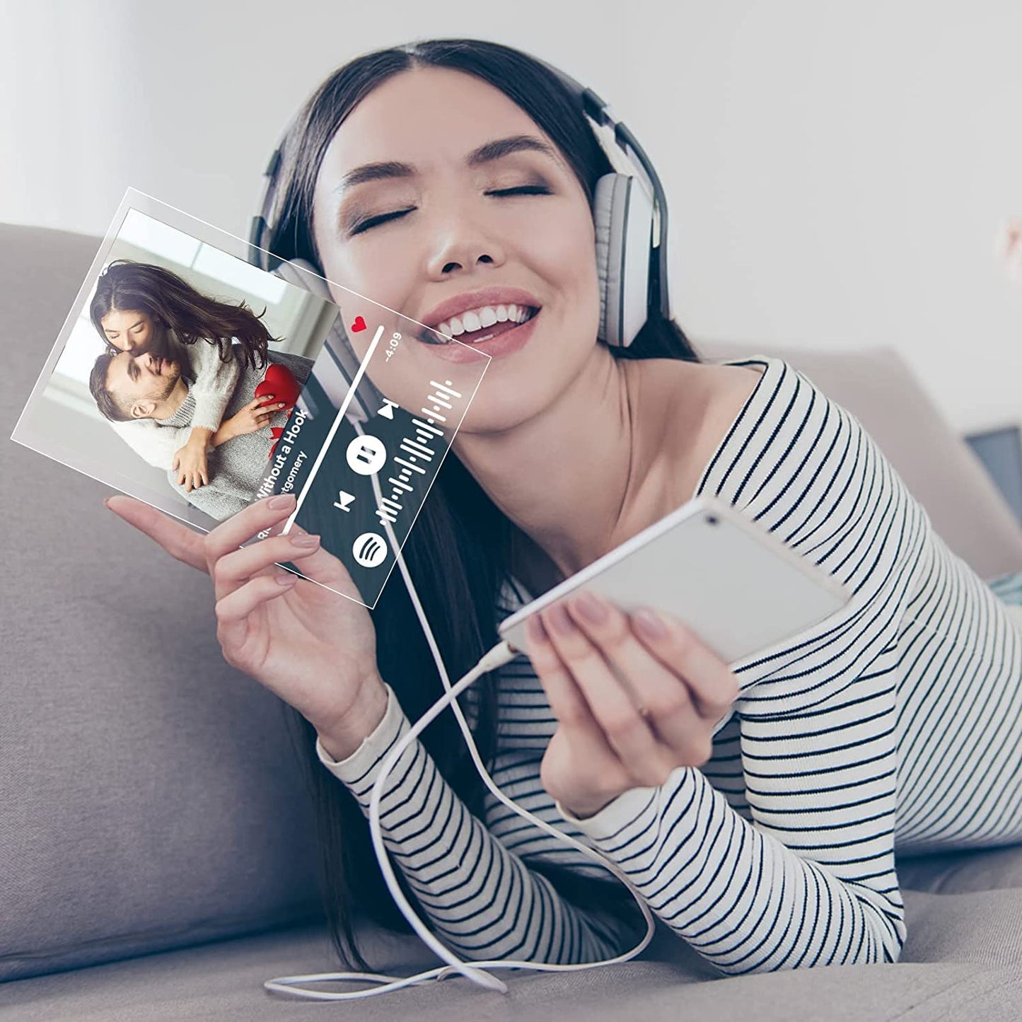 Personalized Spotify Photo Lamp