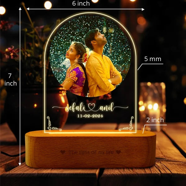 Full Moon Photo Lamp