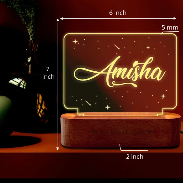 Name Photo Lamp