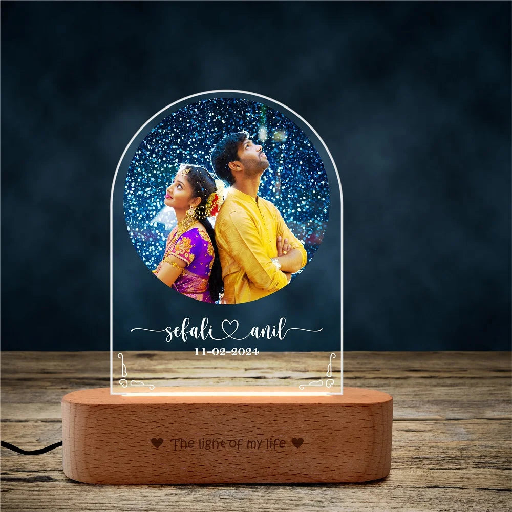 Full Moon Photo Lamp