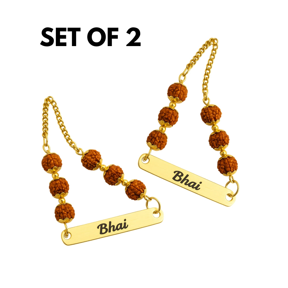 Customised Rudraksh Rakhi