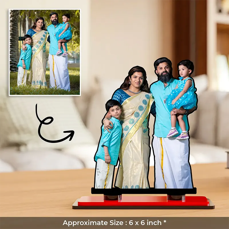 Personalized Family Caricature